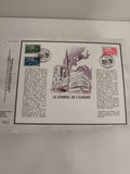 Feuillet philatélique CEF Conseil de l’Europe Strasbourg illustré timbres 1994