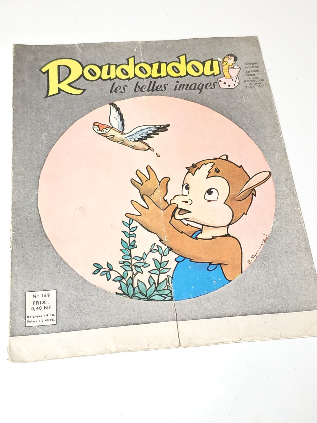 Livre vintage Roudoudou Les Belles Images ancien journal illustré collection enf