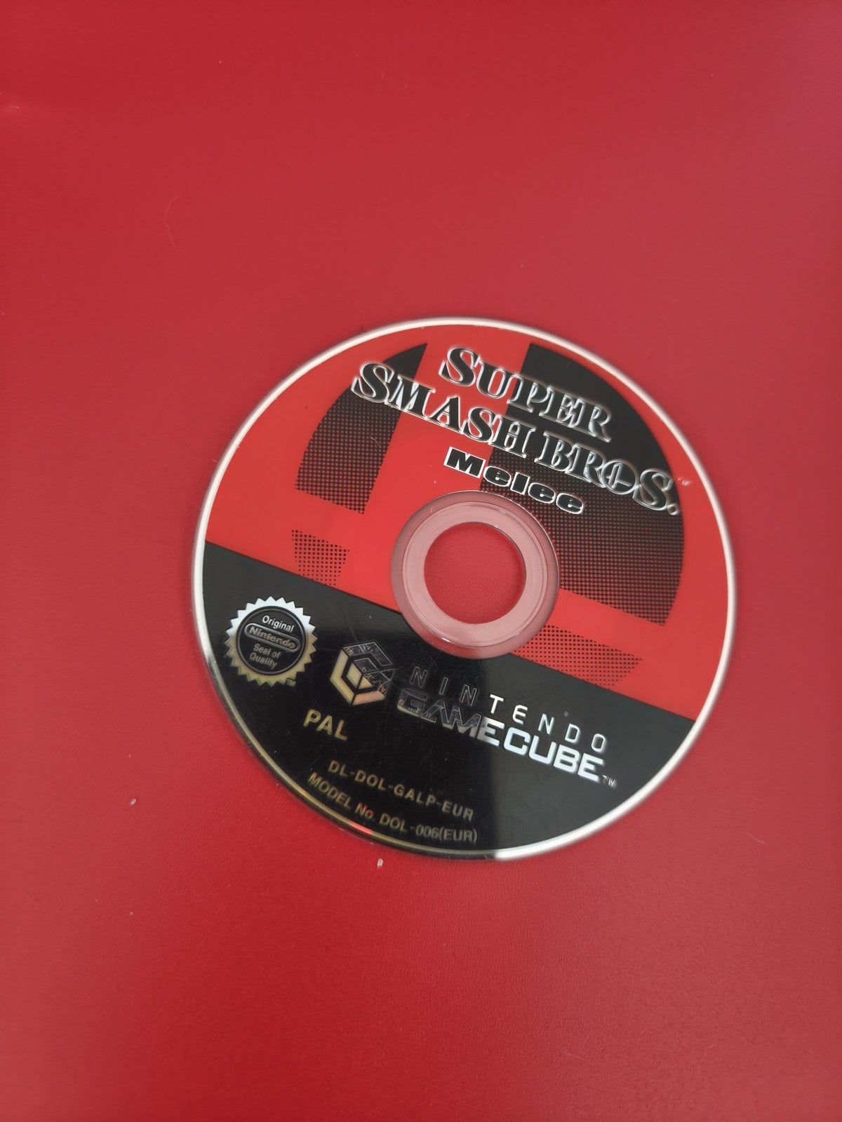CD jeu Super Smash Bros Melee Nintendo GameCube version disque seul PAL