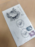 Enveloppe Premier Jour Marianne 1967 timbres oblitérés Paris philatélie