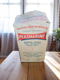 Bouteille ancienne Plasmarine années 40 avec boîte, analgétique marin vintage