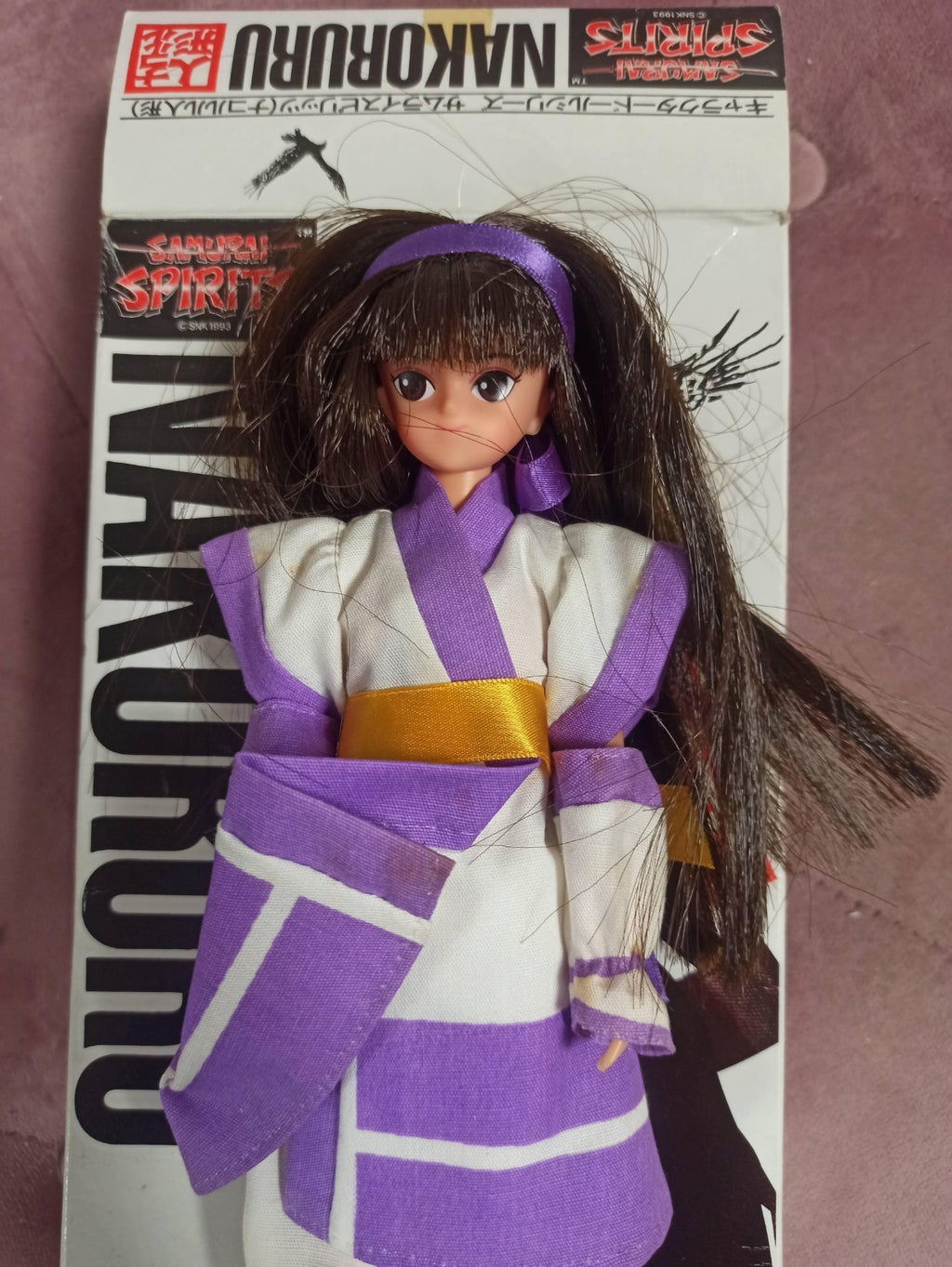 Figurine Nakoruru Samurai Spirits SNK Takara boîte d'origine Japon 1993