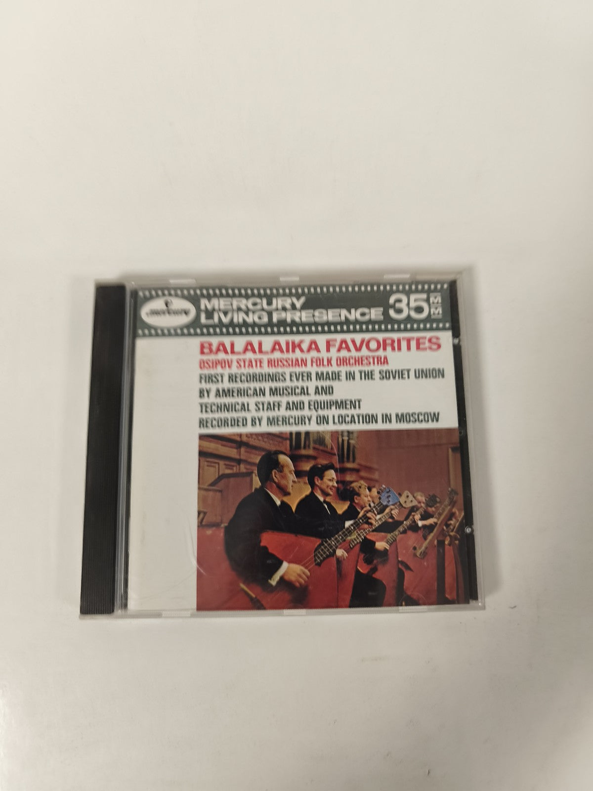 CD Balalaika Favorites Osipov State Russian Folk Orchestra Mercury Moscow
