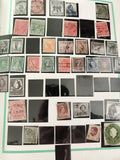 Timbres Australie oblitérés anciens kangourou reine roi philatélie lot