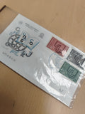 Enveloppe premier jour UNESCO 1965 FDC timbres France philatélie oblitérée
