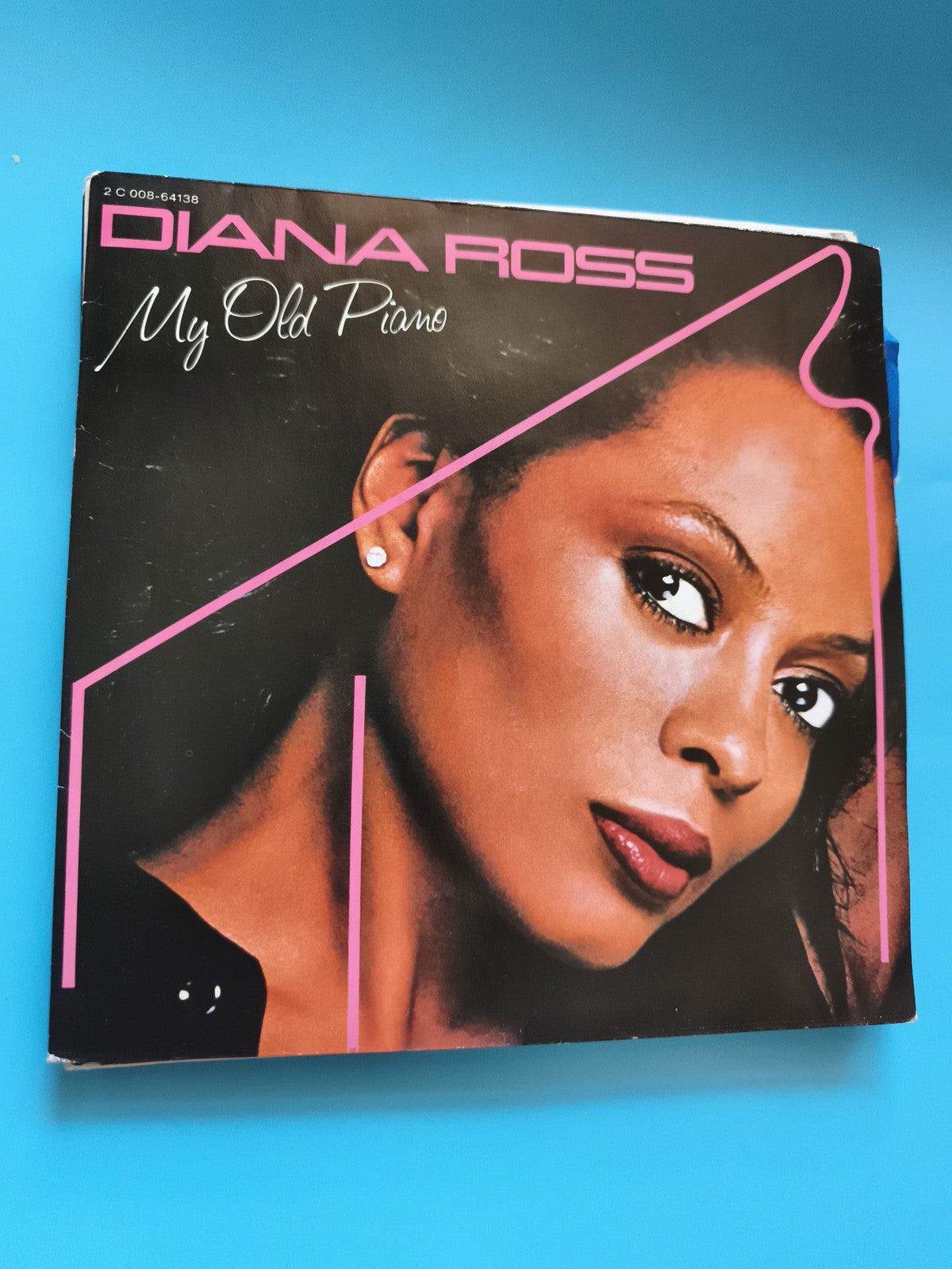 Vinyle 45 tours Diana Ross My Old Piano pochette originale disco