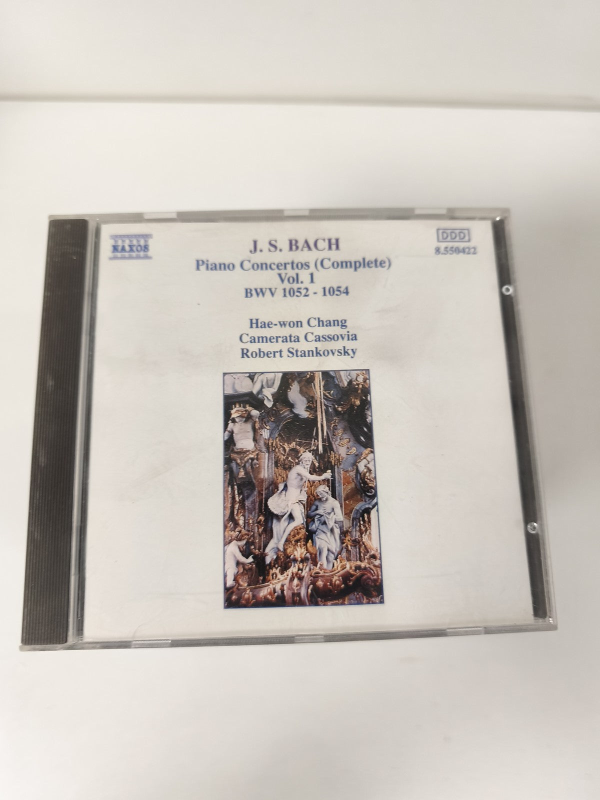 CD J.S. Bach Piano Concertos Vol. 1 BWV 1052-1054 Hae-won Chang Camerata Cassovi