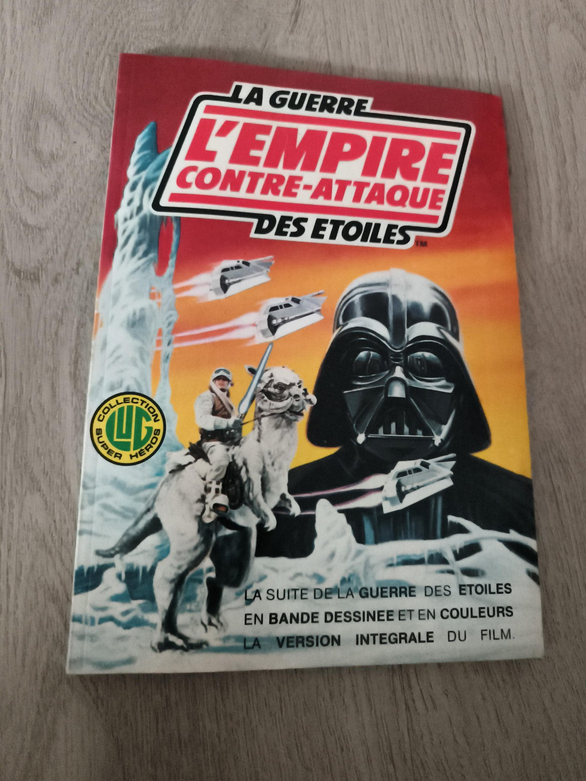 Bande dessinée Star Wars L'Empire Contre-Attaque LUG vintage ancien comic