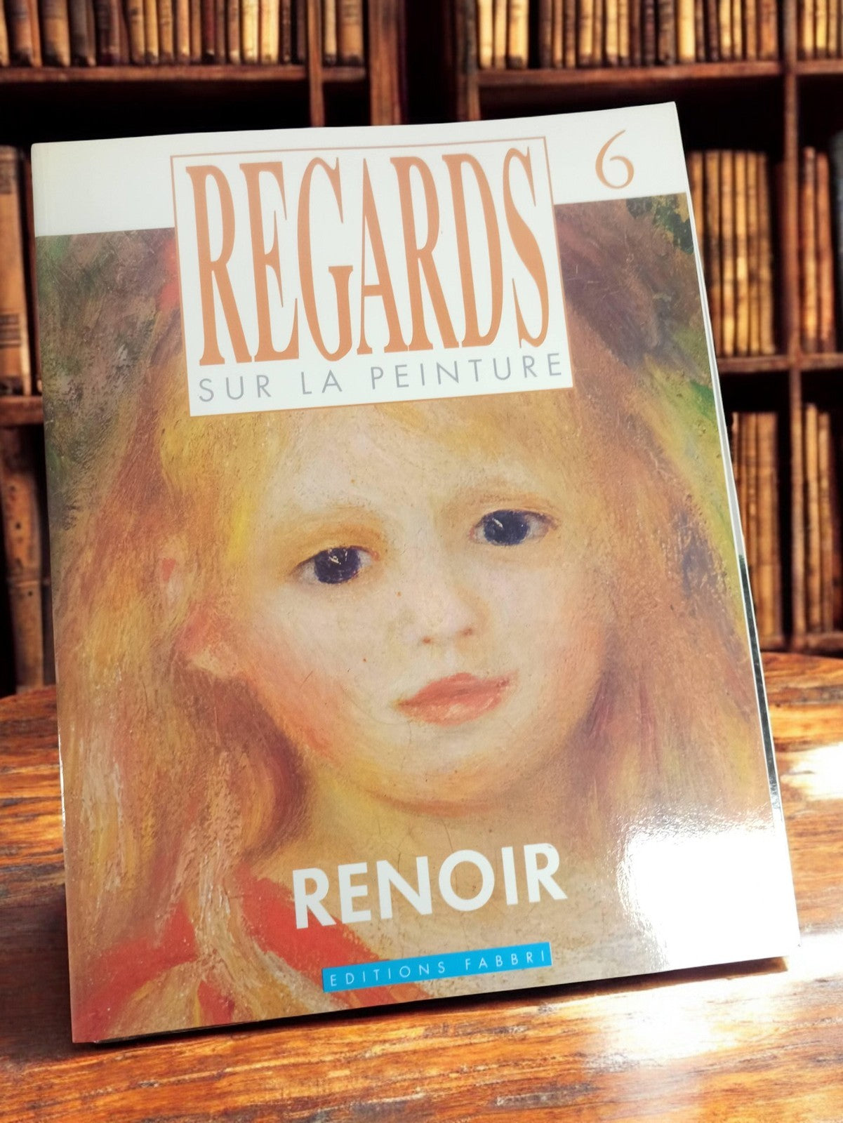 Livre d?art ancien Regards sur la peinture Renoir vintage Éditions Fabbri