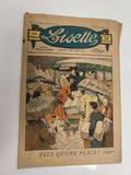 Ancien journal Lisette 1933, couverture illustrée, vintage presse fillettes