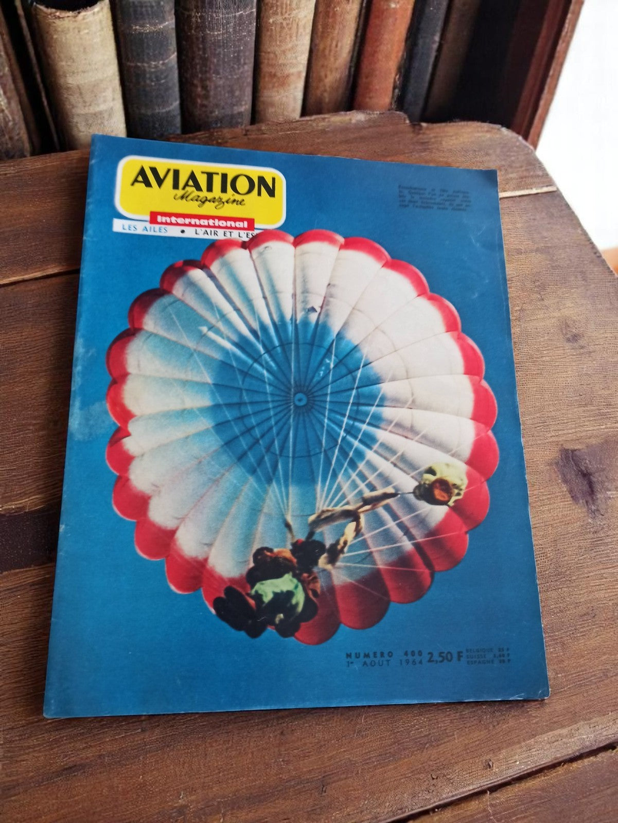 Magazine Aviation Magazine International 1964 Parachute Vintage Rare