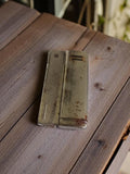 Briquet ancien vintage aspect métal argenté, état original non testé, rétro
