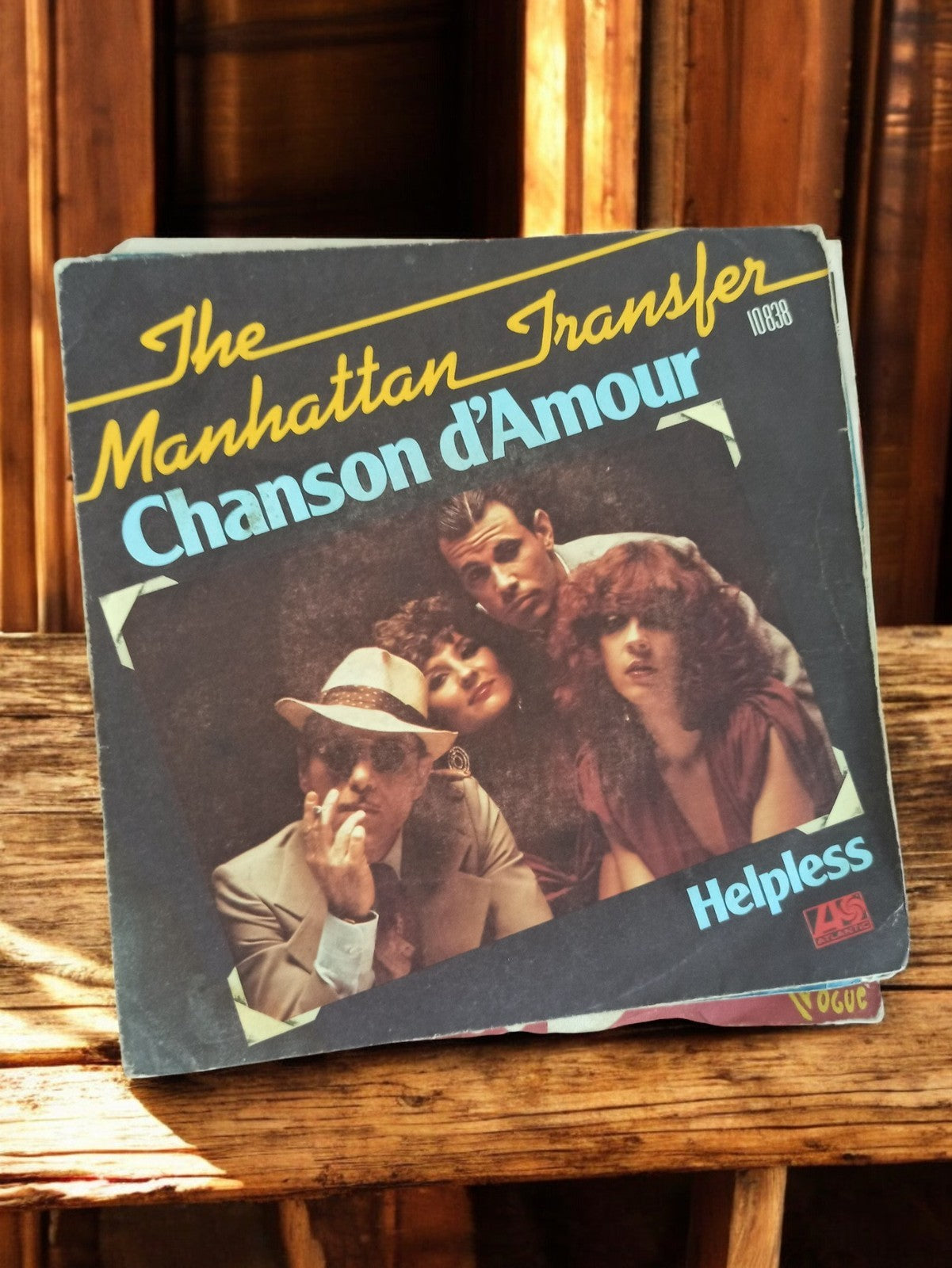 Vinyle 45 tours The Manhattan Transfer Chanson d'Amour vintage Helpless