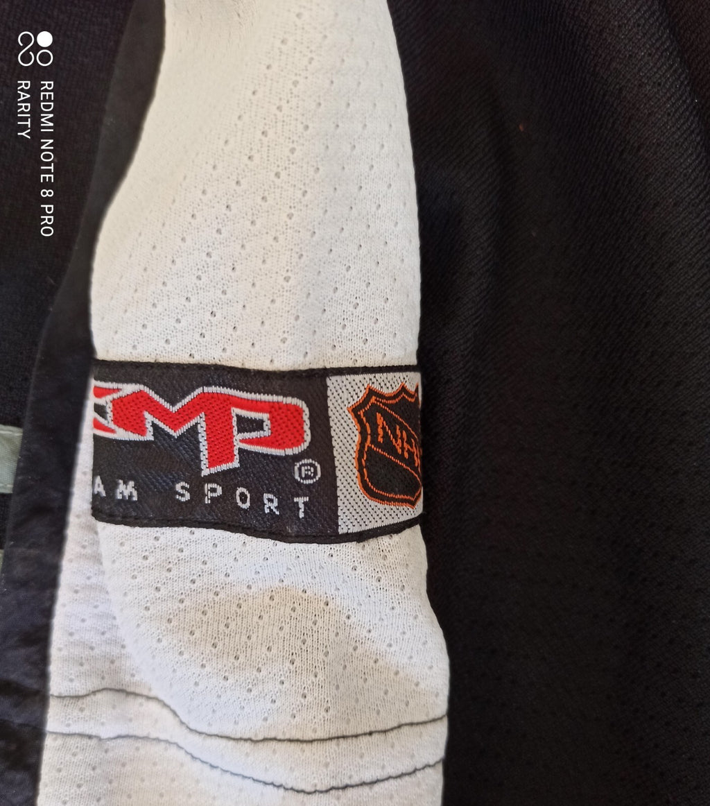 Maillot vintage hockey Penguins CMP Sports XL – logo rétro NHL