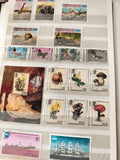 Timbres anciens Haute-Volta animaux fleurs champignons oblitérés vintage philaté