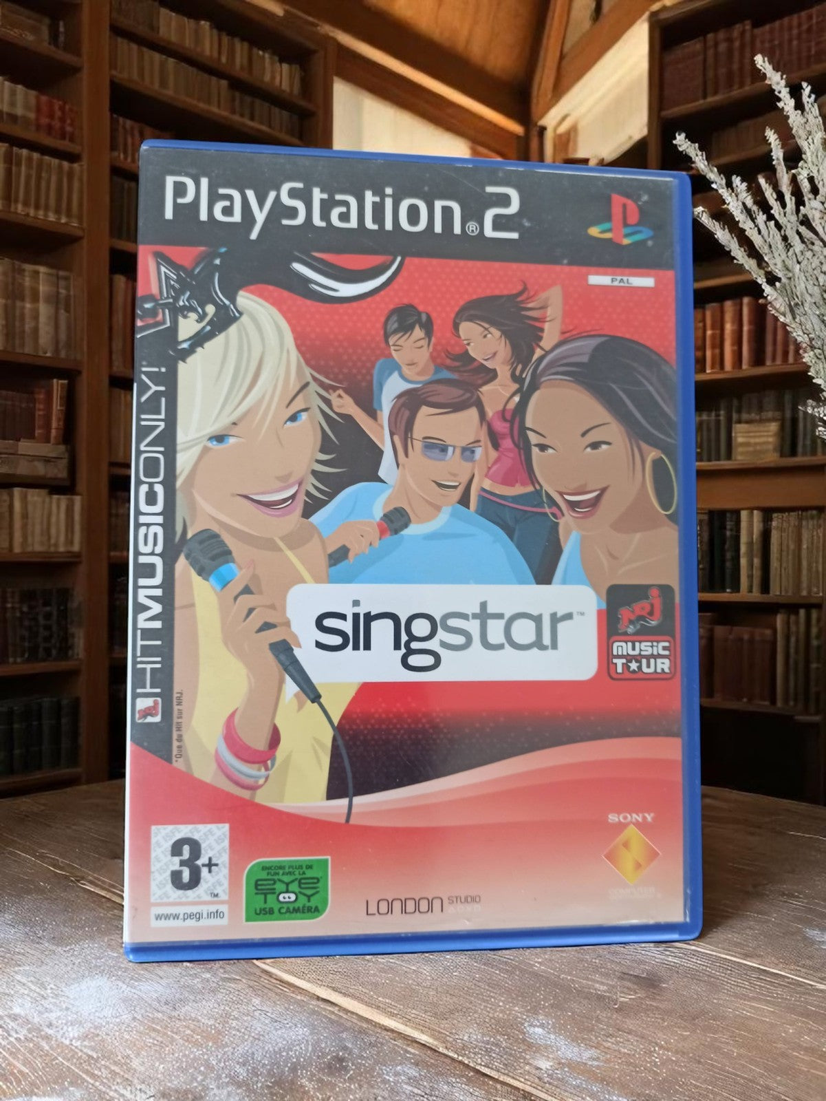 Jeu PlayStation 2 Singstar NRJ Music Tour complet vintage PS2 PAL