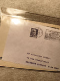 Lettre oblitérée 1962 La Clayette timbre RF Marianne Philatélie (Ref 12)