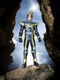 Figurine Kamen Rider Bandai 2002 noir jaune Japon Masqué