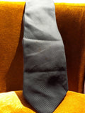 Cravate vintage Gerardo Italia soie pure gris texturé années 80/90 homme
