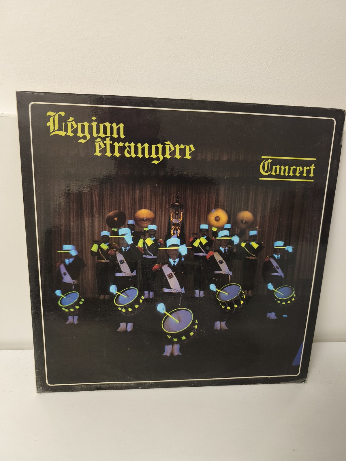 Vintage disque vinyle 33 tours ancien Légion étrangère musique militaire collect