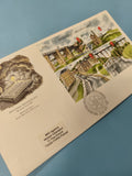 Enveloppe FDC timbre Industrial Archaeology 1989 Royaume-Uni, cachet premier jou