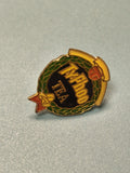 Pin's vintage Typhoo Tea ancien, émaillé, collection publicité thé, rare