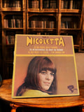 Vinyle 45 tours Nicoletta Vol 3 vintage pochette photo rétro Riviera