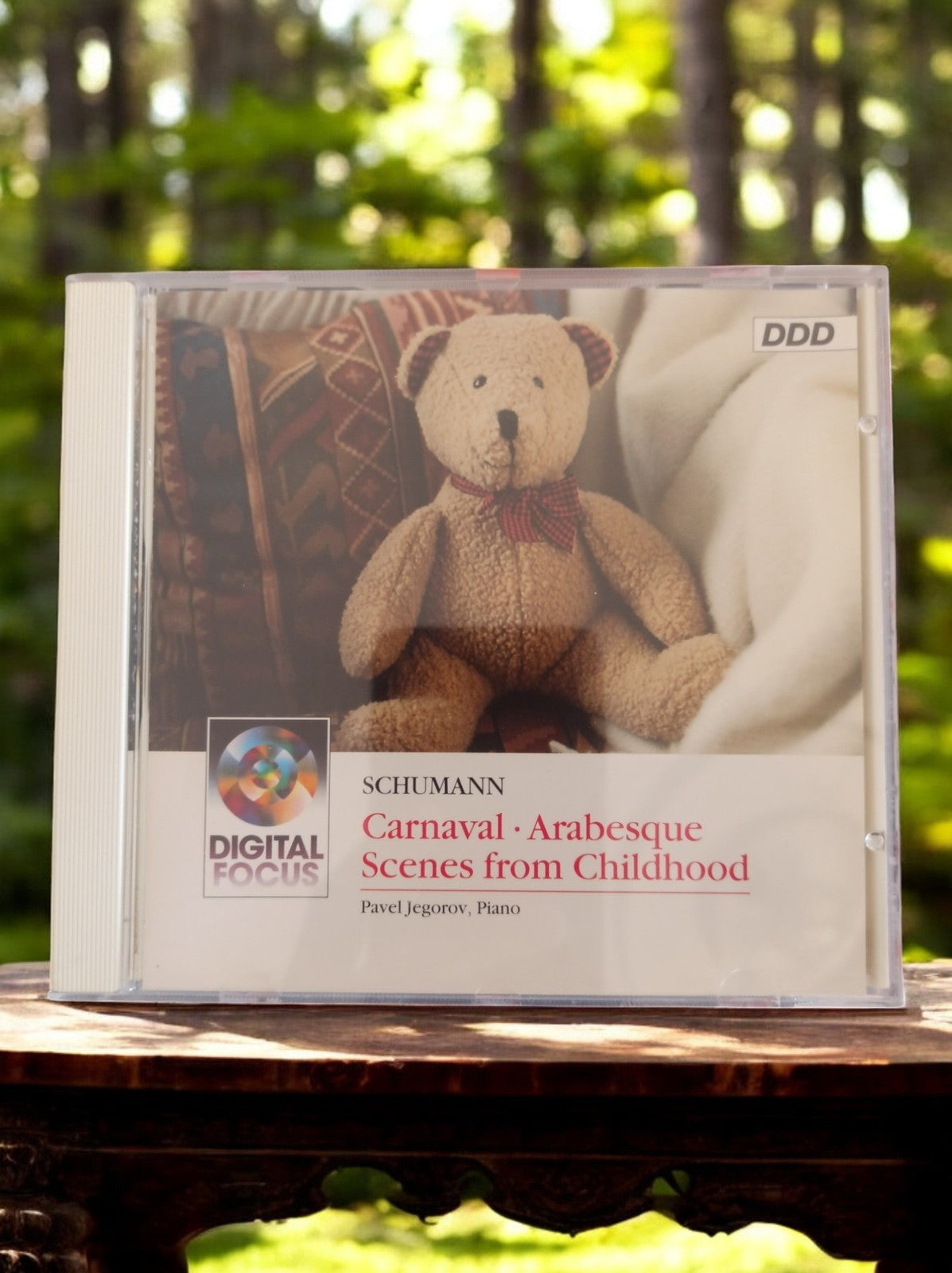 CD Schumann Carnaval Arabesque Digital Focus vintage piano Jegorov DDD