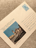 Carte postale philatélique Moscou 1980 Roumanie BUZAU Olympiades timbre