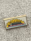 Pin's vintage LA PERLE DU VERDON bateau souvenir rectangulaire (Ref 3)
