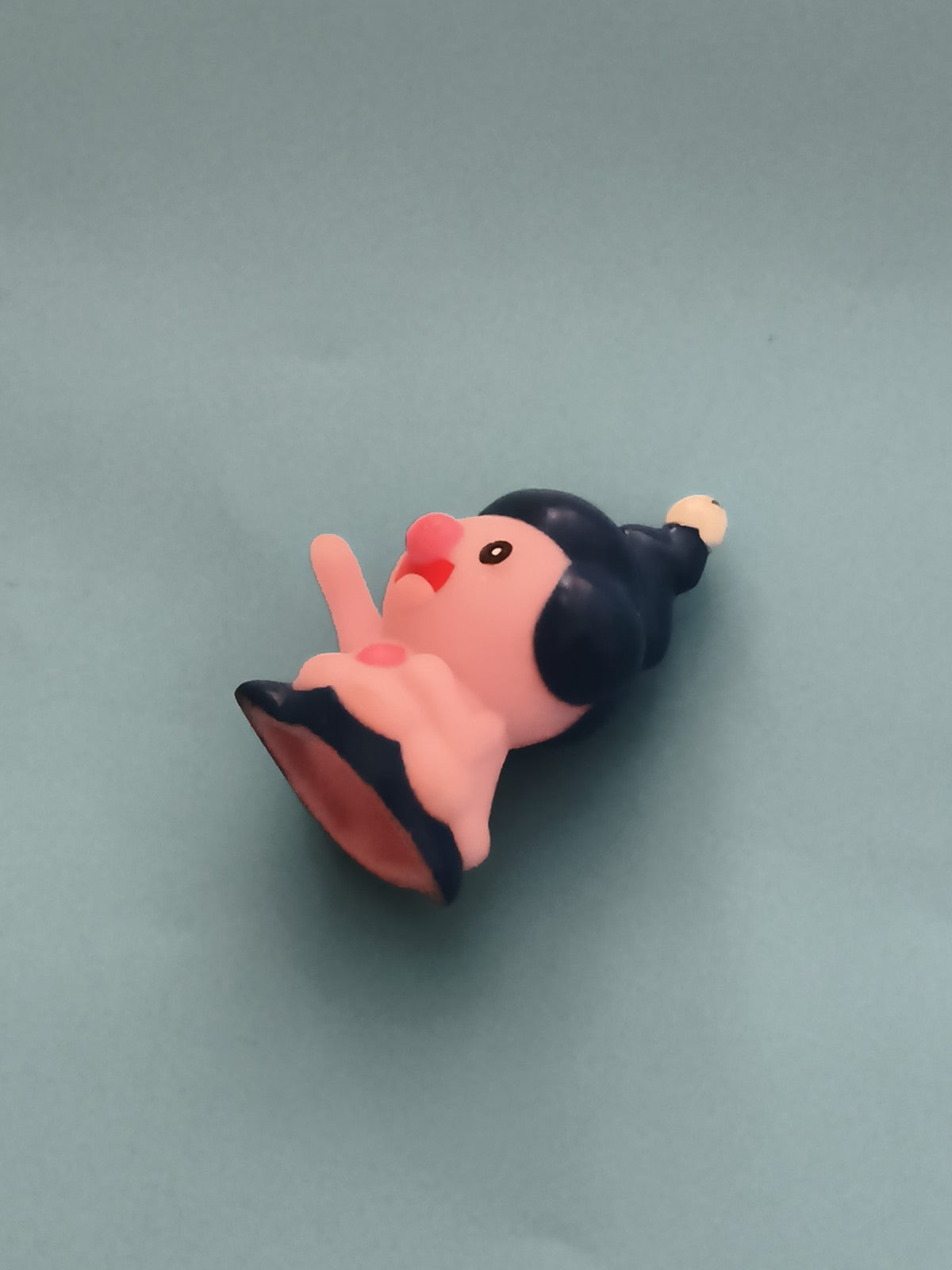 Marionnette doigt Pokémon Mime Jr figurine rose bleu jouet finger puppet