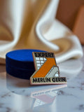 Pin's publicitaire vintage MERLIN GERIN Expert édition limitée émaillé