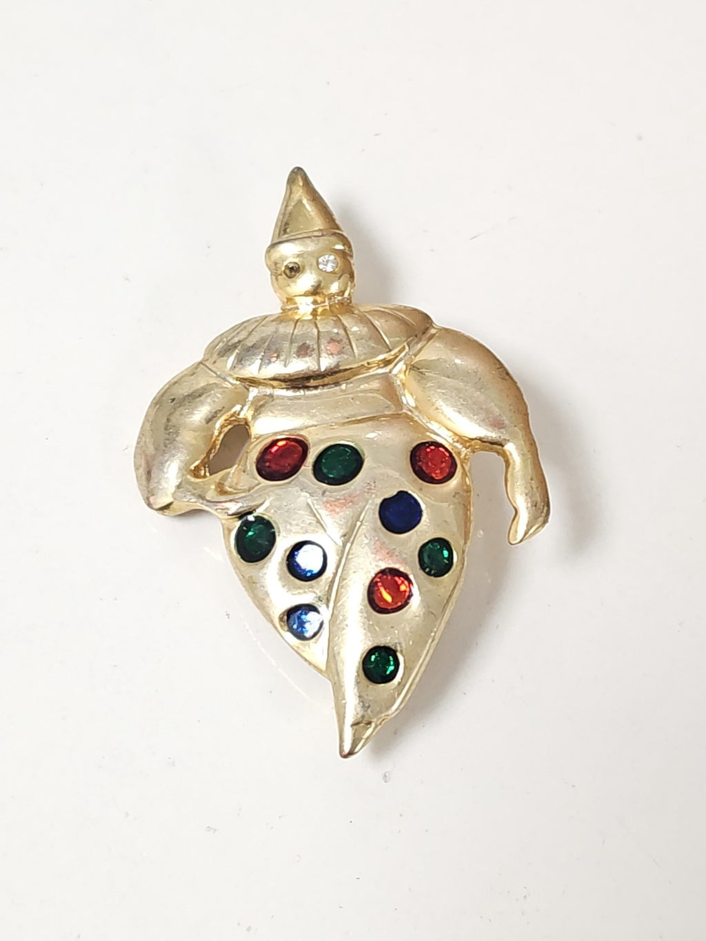 Broche ancienne vintage rétro fantaisie, bijou d?occasion pour collectionneur