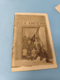 Carte postale ancienne CPA boulangerie famille enfants chien photo vintage