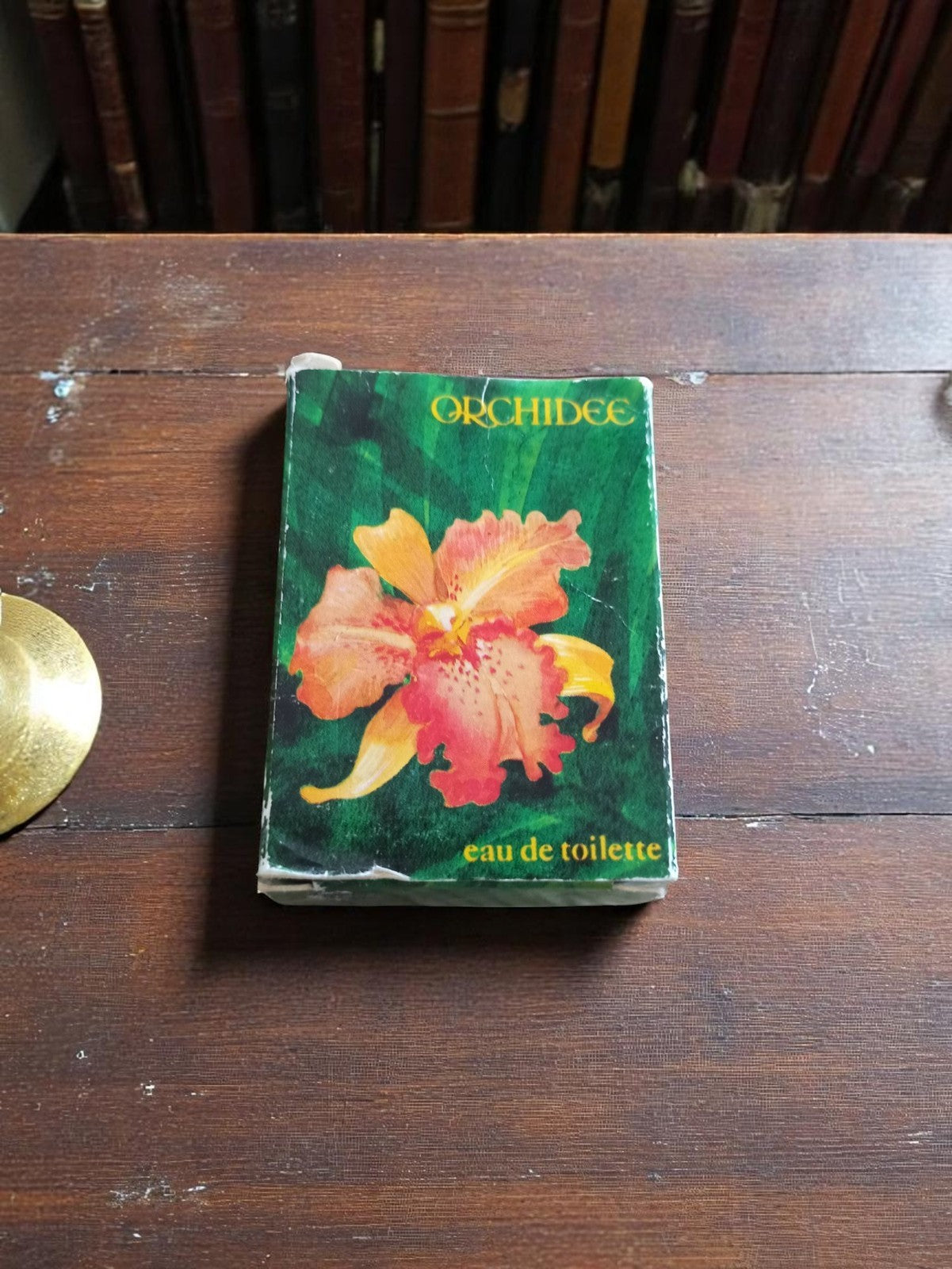 Miniature Parfum Vintage Orchidée en Boîte d?Origine Rétro Collection