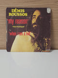Vintage 45 tours ancien disque vinyle Demis Roussos rétro collection musique