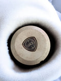 Enjoliveur cabochon ancien Lancia rétro, logo central, finition métal, vintage