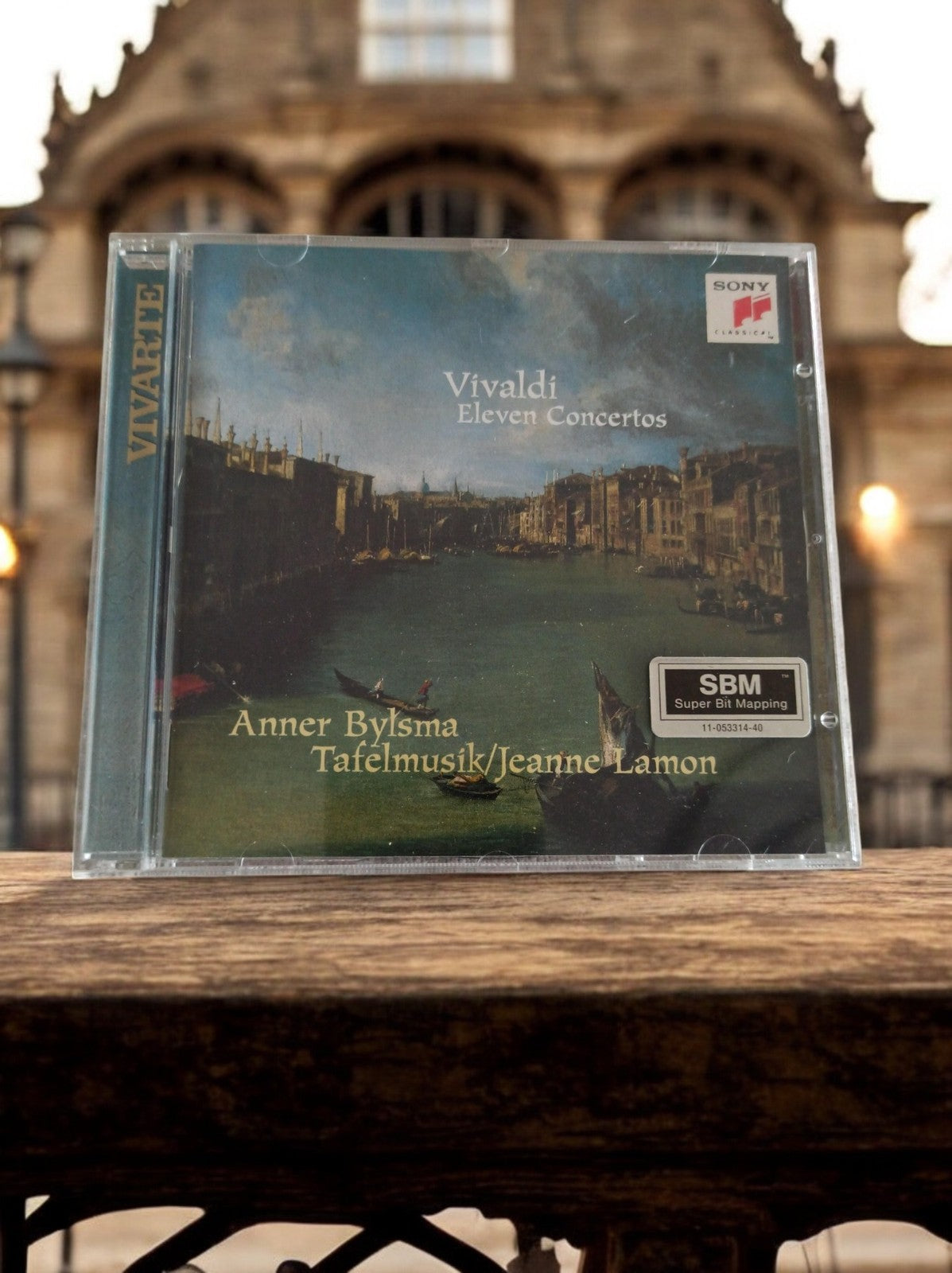 CD Vivaldi Eleven Concertos Sony Classical SBM Anner Bylsma Tafelmusik