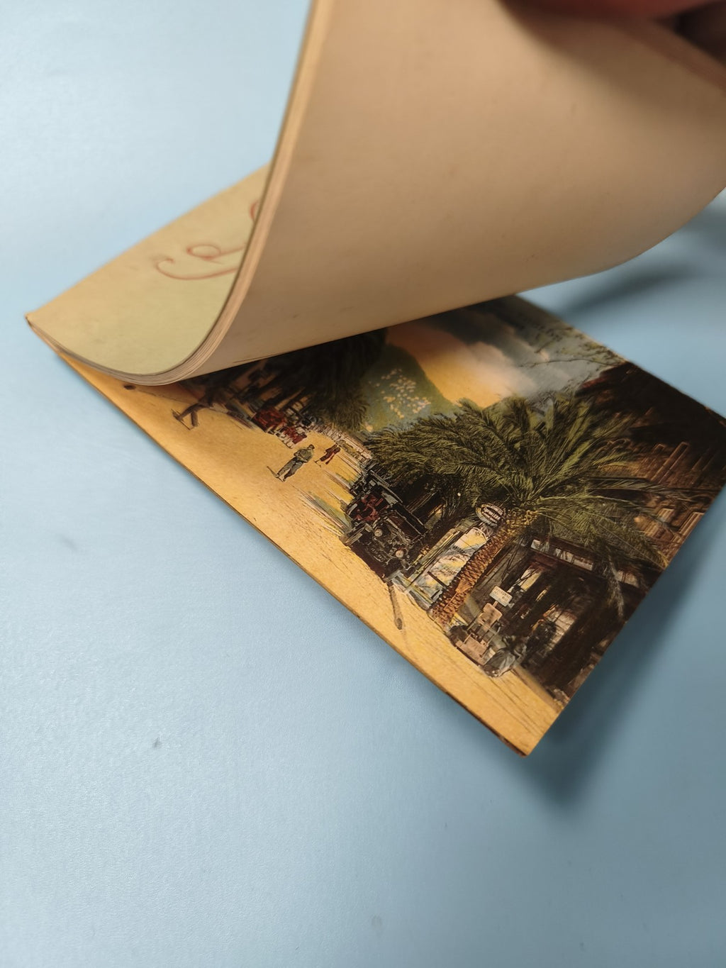 Lot anciennes photos couleur Toulon Côte d?Azur 12 cartes détachables vintage