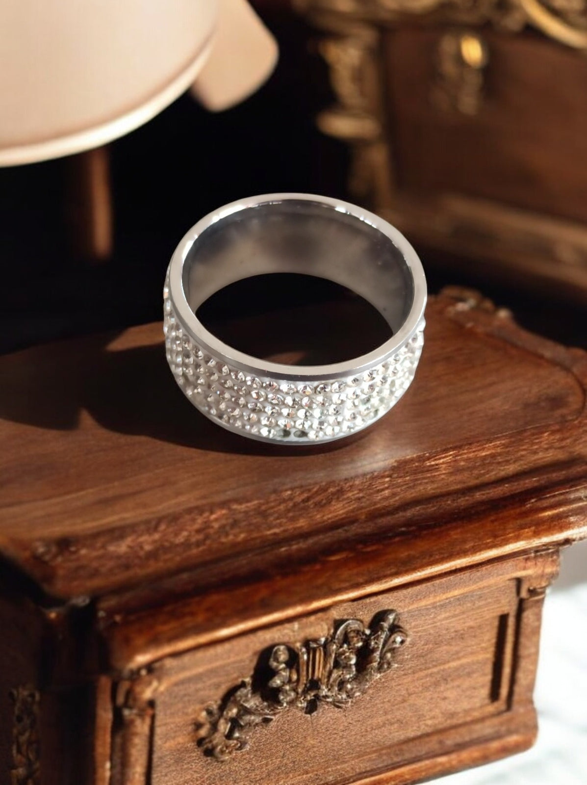 Bague Fantaisie Vintage Créateur Taille 56