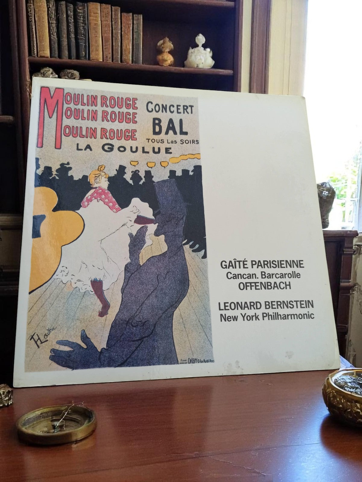 Vinyle 45 tours Vintage Moulin Rouge Non Testé - Objet de Collection Rétro