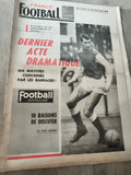 Journal ancien France Football 2 juillet 1968 une football vintage barrages