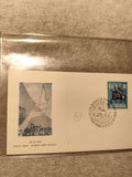 Lettre premier jour Yougoslavie 1955 ONU FDC timbre 30 Jugoslavija philatélie