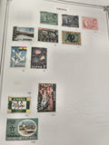 Timbres Ghana oblitérés x11, thèmes sport, faune, art, Accra, philatélie