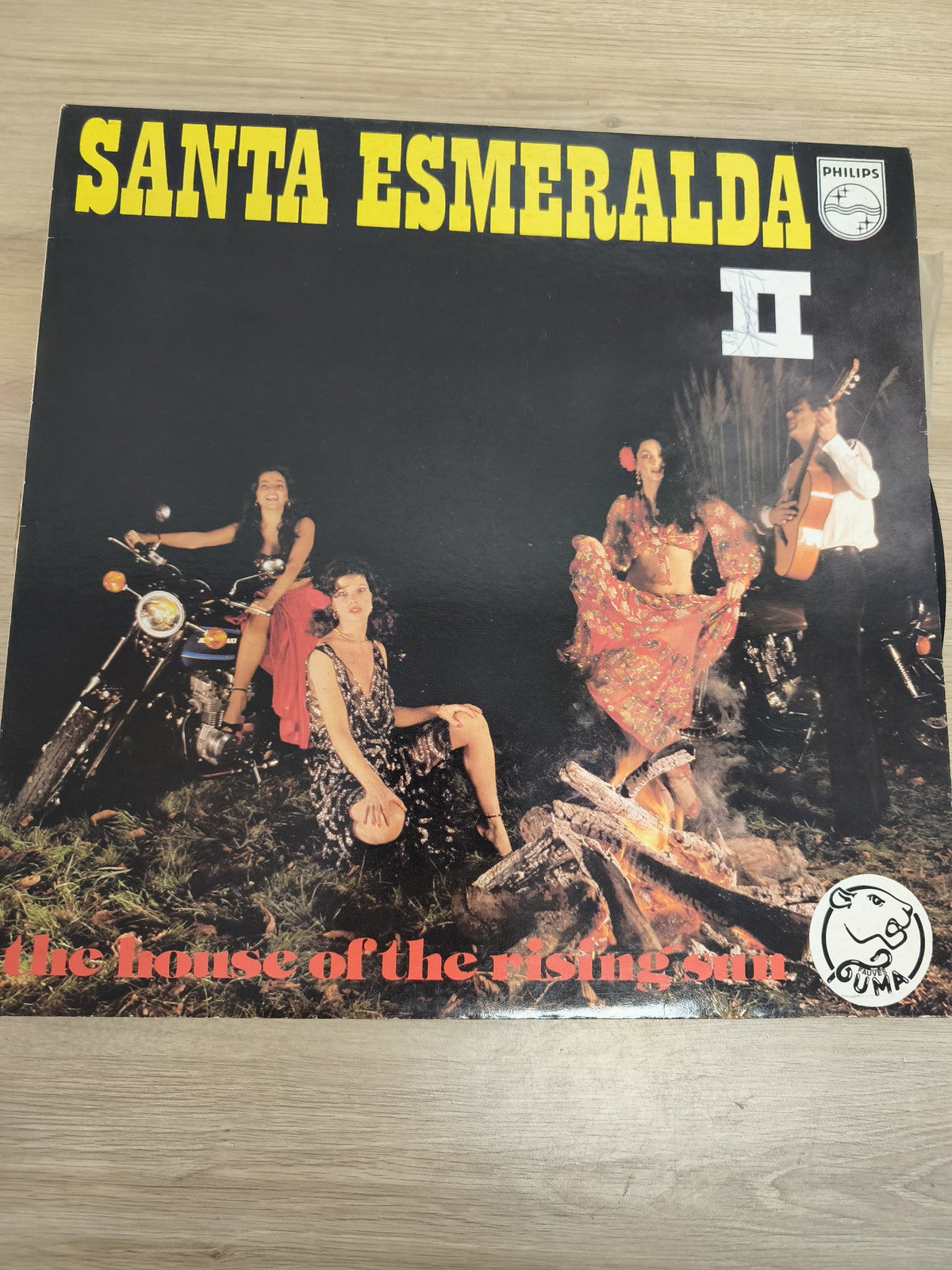 Vinyle 33T Santa Esmeralda II The House of the Rising Sun Philips pochette coule