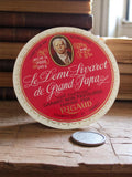 Étiquette fromagère vintage Le Demi Livarot Grand Papa RIGAULT Normandie