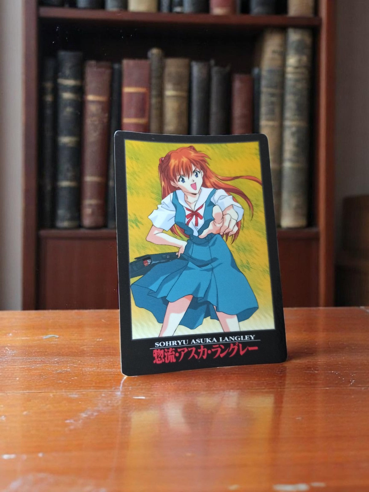 Carte Carddass Evangelion Asuka Sohryu vintage rare Japan anime
