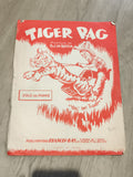 Partition ancienne Tiger Rag piano D.J. La Rocca Francis-Day vintage années 40-5