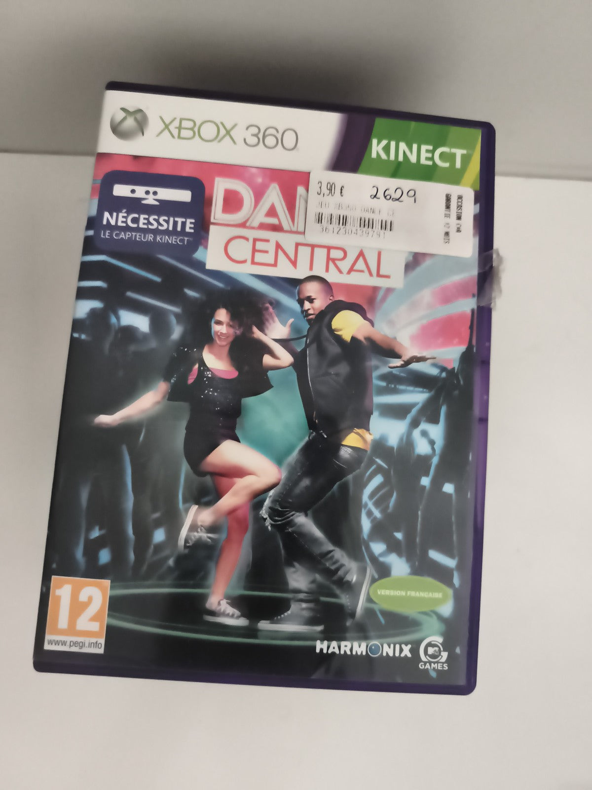 Jeu Xbox 360 Dance Central Kinect Harmonix version française