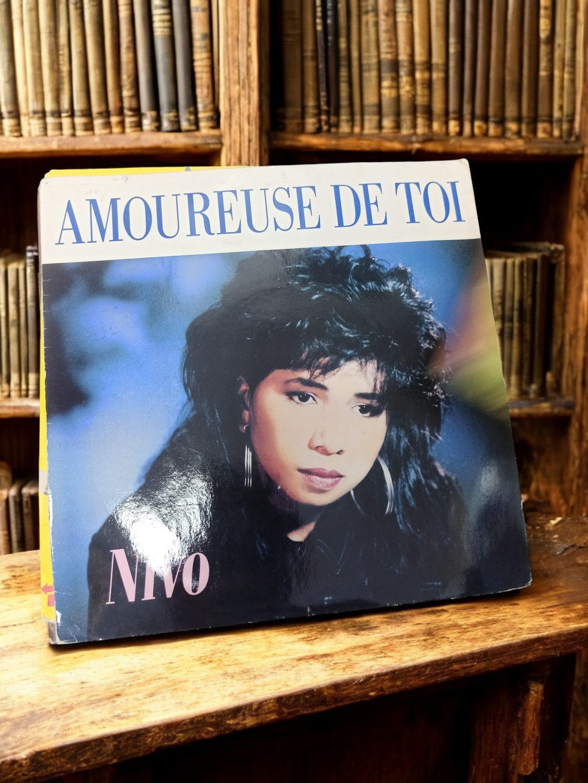 Disque vinyle 45 tours Nivo Amoureuse de toi vintage rétro